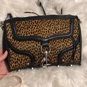 NWOT Rebecca Minkoff Mac crossbody rare leopard print
